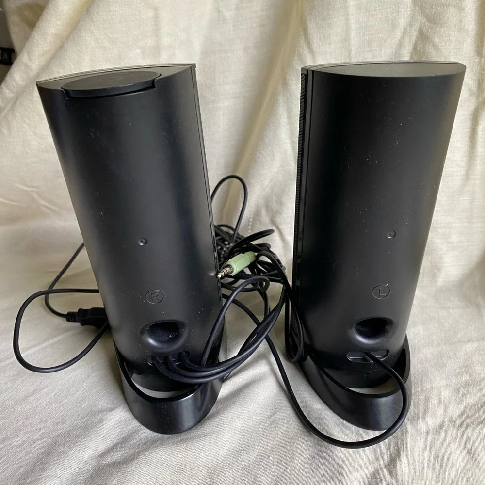 Dell AX210 Multimedia Speaker System DP/N 0R126K/042DJY PC USB AUX Speakers